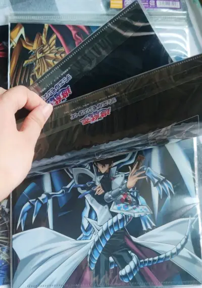 这一套文件夹也被我蹲到了哈哈哈每一张都超美der！骏河屋的包裹到达仓库的时候还很重挖煤姬在合单时候去掉了很多重量，非常之奈斯！