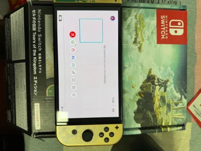 赛尔达迷们的最爱，切到一台赛尔达限定Switch,成色不错，功能也无任何问题，性价比高，多多蹲挖煤姬总有不少收获，不仅能切到性价比的Switch，还有卡带也好。