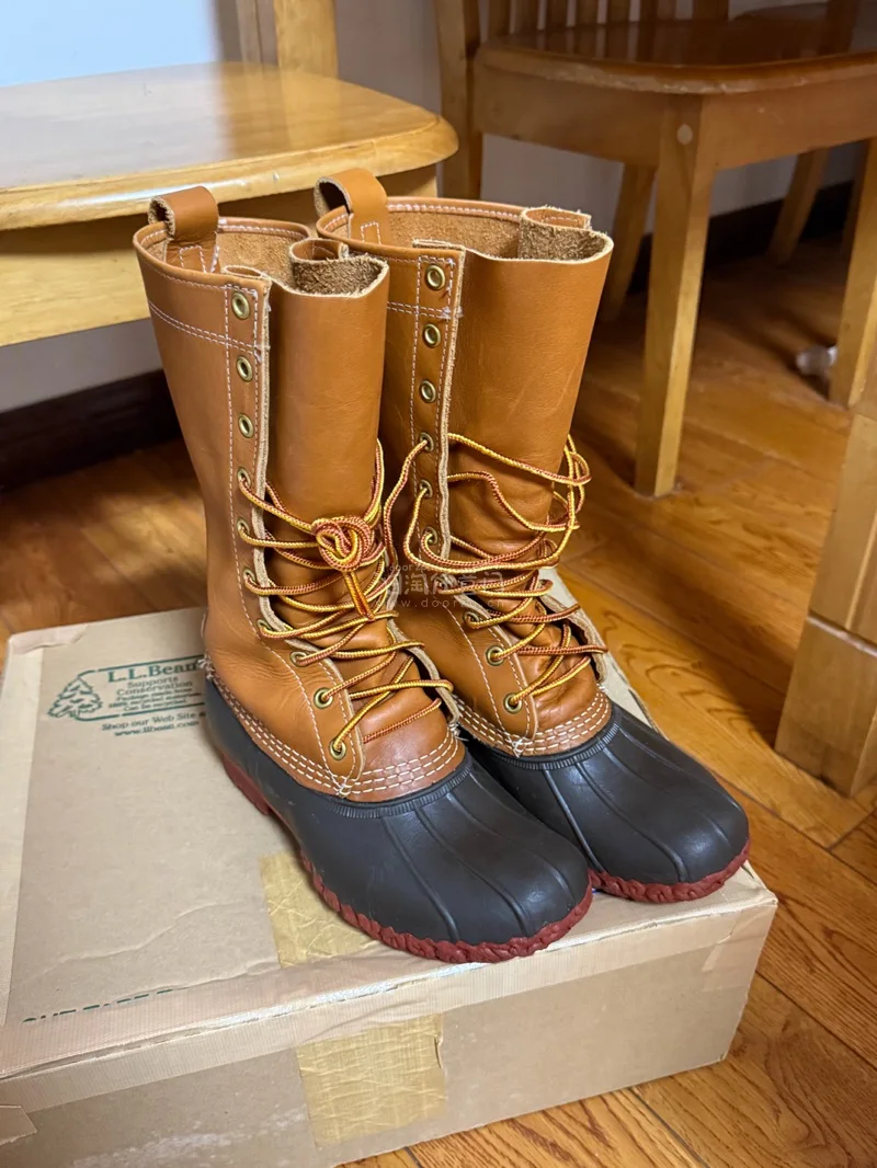 挖到了成色灰常不错的猎鸭靴！