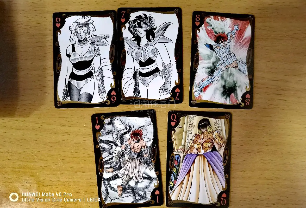 这次切了车田正美热血画道50周年的原画扑克牌
选择了竹蜻蜓线路，运费很实惠，快递包装也挺结实的没有损坏