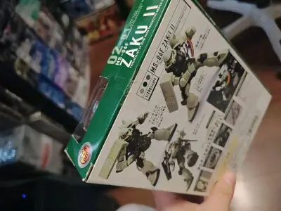 收到了个人散出的好价hcmpro陆战，内新拆盒，好价90，顺带一只拆封双封hcmpro02-01扎古2，合单好价到国内，竹蜻蜓打包严实没有问题