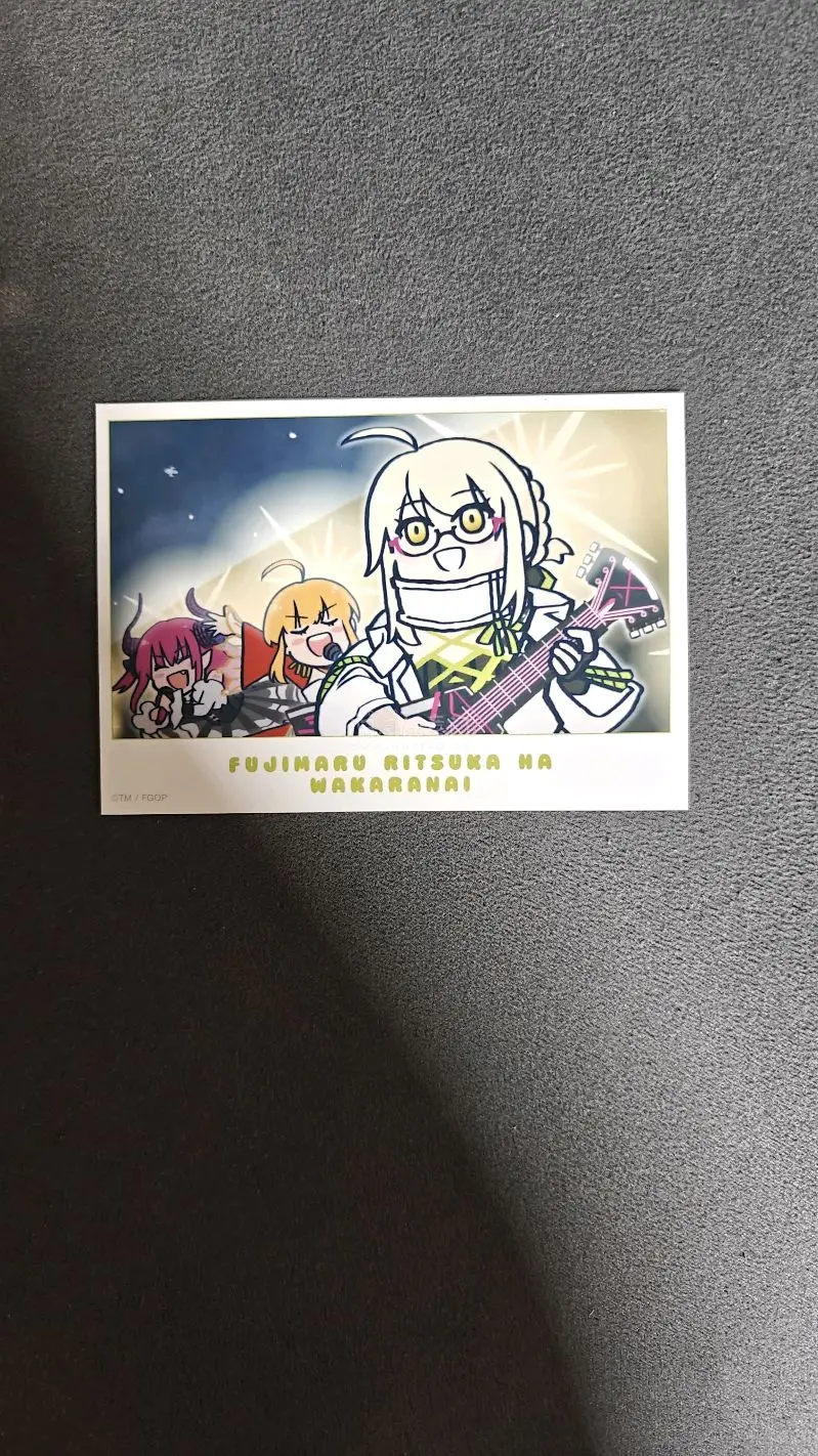 挖煤姬春日好物分享！这次切到一堆fgo藤丸立香不知道的相卡，一直没抽齐，现在终于拿到手！
日淘任意门海淘安全get！挖煤姬响应下单快捷顺畅，物流可追踪，打包安全，货物无损顺利到手！