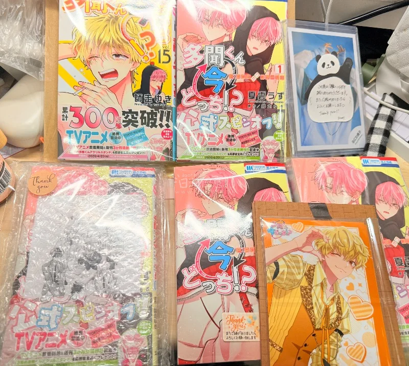 第一次用挖煤姬淘《多聞くん今どっち！？》的漫画和周边，体验感直接拉满?！卖家包装得超用心，用气泡膜仔细裹好，收到的漫画品相完好、几乎全新，完全超出预期。物流全程可追踪，清关和转运都很顺畅，时效比预想中快太多。平台操作简单易懂，客服也很耐心，第一次日淘就挖到了心仪的宝...