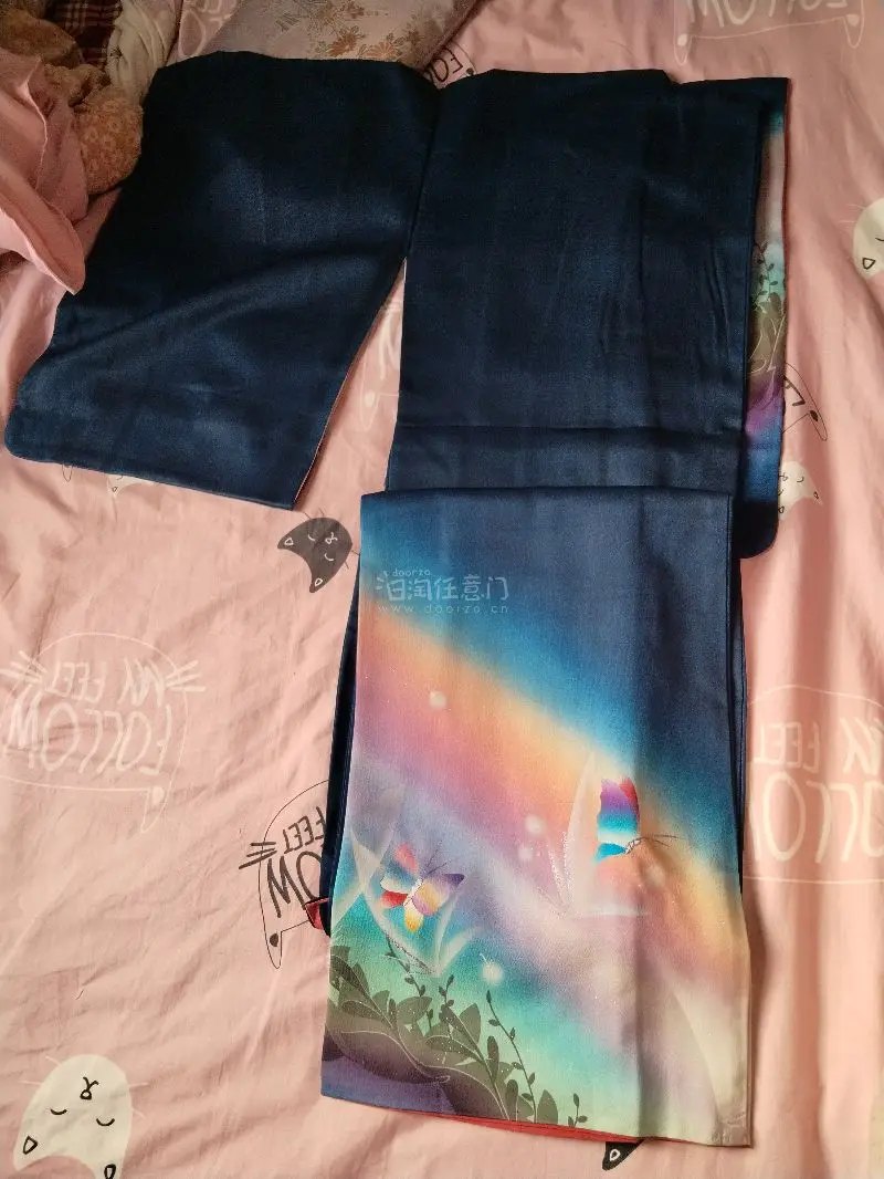 新淘到和服?还有羊毛大衣