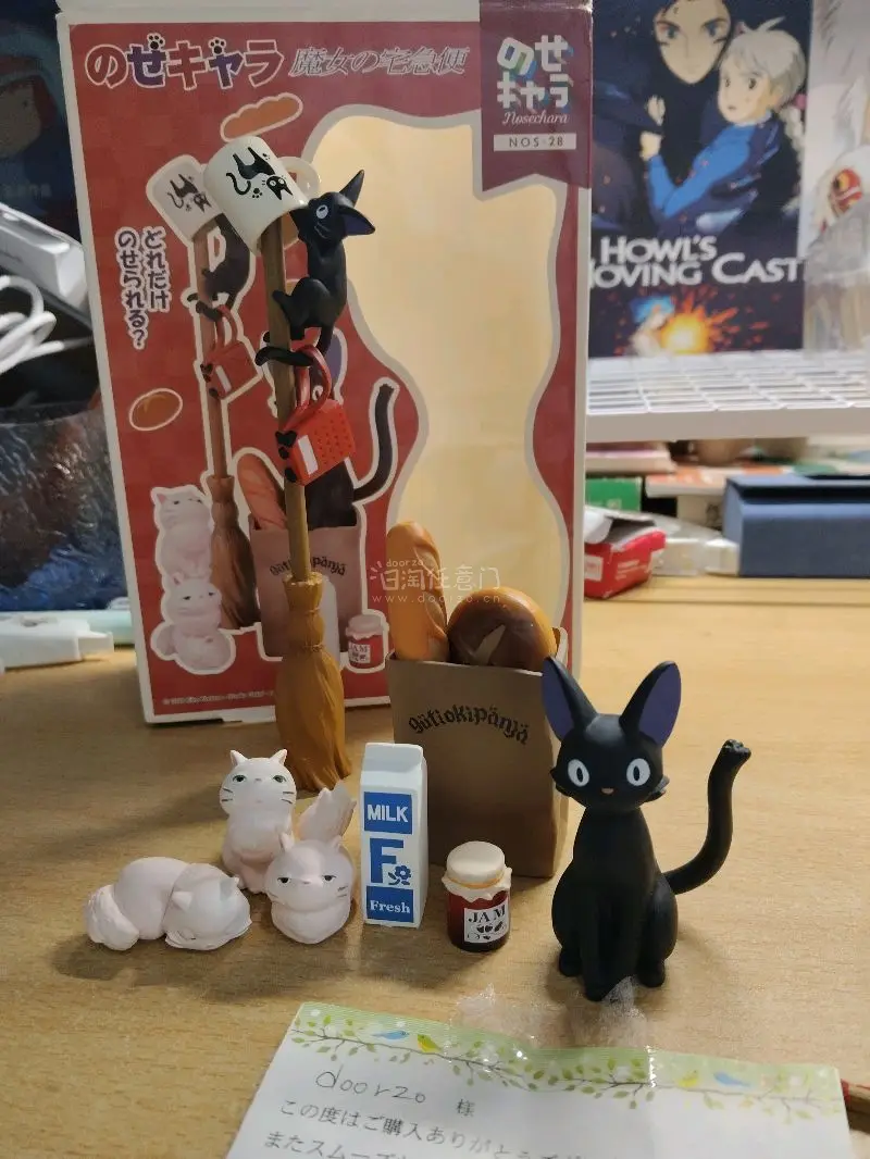 最近在收集吉卜力的叠叠乐
kiki萌萌的很安心！
当时还看到有人出魔女宅急便的指偶和扫帚?也一并拿下了，包装也很严实没有磕碰现象
叠叠乐拆开就玩了二十多分钟哈哈哈哈，还买了龙猫和千与千寻无脸男款的，期待???