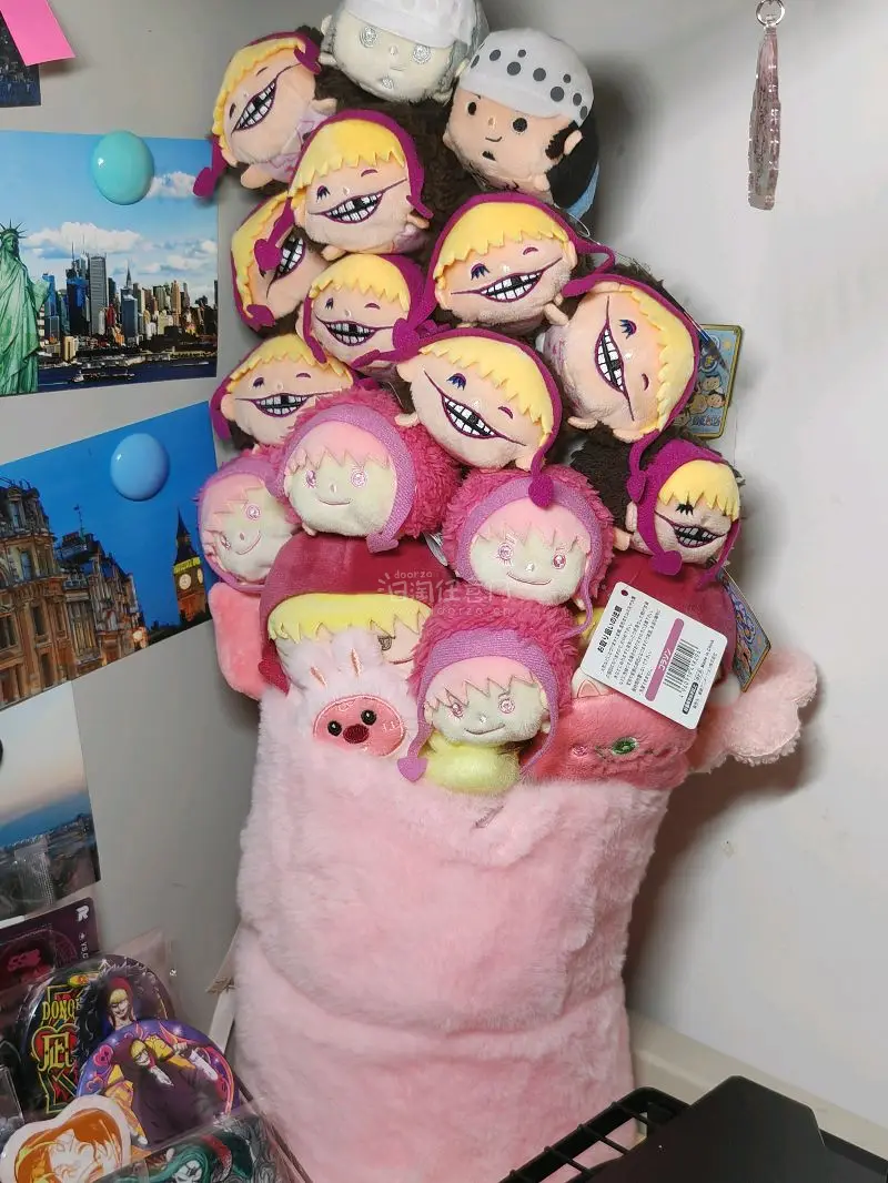 又一次在日淘任意门上面贴了很多趴趴
也算是吃到了超级无敌大好价
趴趴实在是太萌了，买完之后又着急忙慌买了一个谷子，感觉适配程度超级无敌的高，本来还有点担心这么多毛绒没有地方放，结果正好看到之前买的一束毛绒花把啪啪放进去之后觉得非常可爱