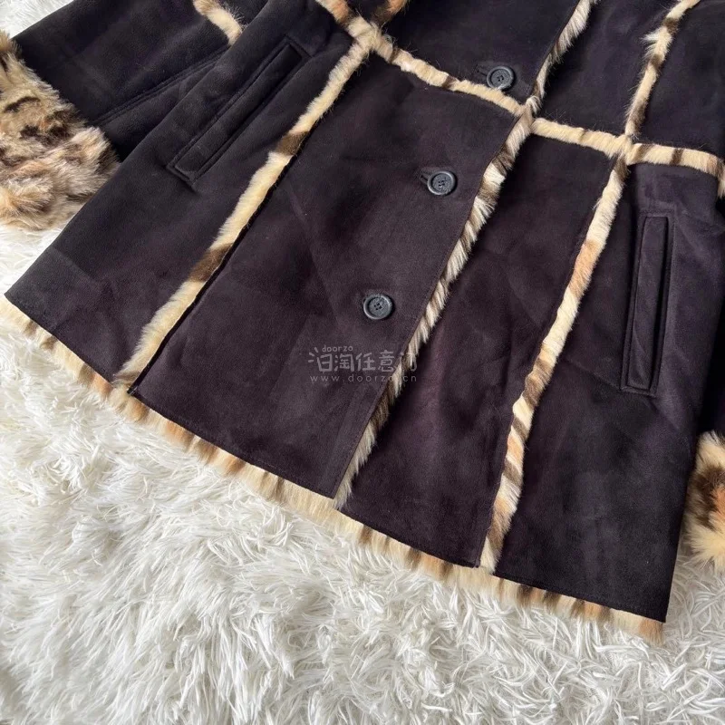 第一次用挖煤姬来海淘自己喜欢的东西皮毛一体中古美品应有尽有，到了自己非常喜欢的豹纹元素外套非常满意，以后还会继续支持这个平台