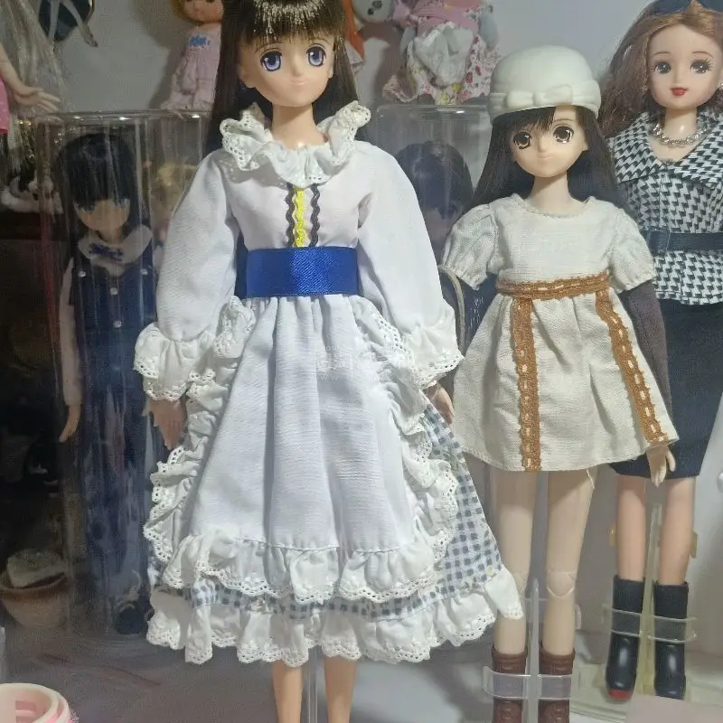 日淘购入的娃衣真的太惊喜了！做工非常精致，走线工整无线头，面料柔软亲肤，版型超正，穿上超合身。颜色和图片完全没色差，细节设计满满，颜值超高。包装严实无破损，物流速度也很稳，性价比超高，太满意了，已经收藏店铺，下次还会继续冲！