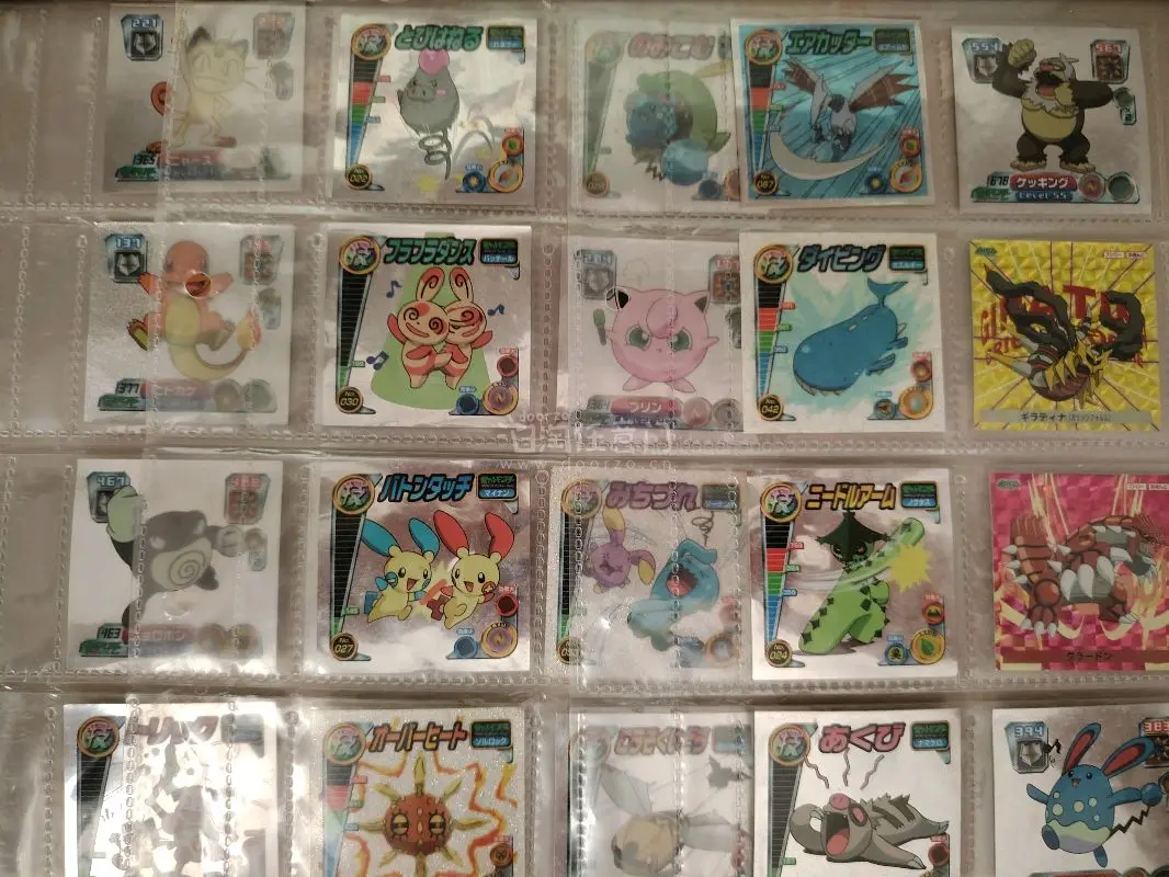 这次淘到了宝可梦初代名场面贴纸4张，寿司郎珍钻闪贴的固拉多鬼龙等，还有宝可梦黑白全国图鉴贴纸若干，安农大队成员继续壮大。东西齐全，包装稳固，感谢任意门的服务