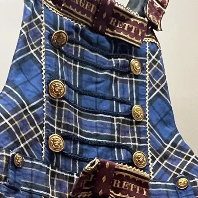 可爱的蓝色洛丽塔