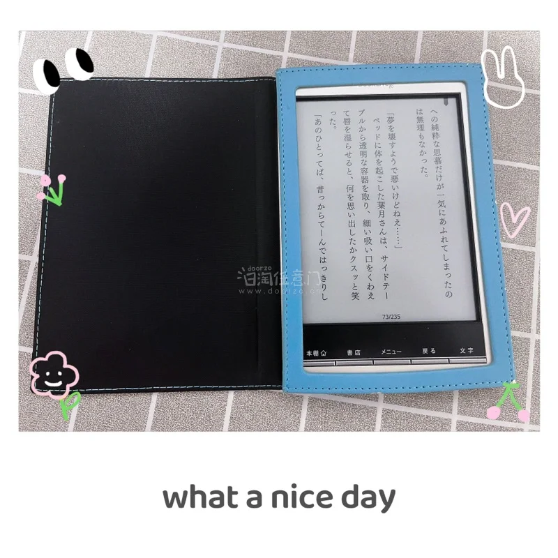 BookLive电纸书真的太适合日系阅读！水墨屏看着很柔和，长时间看书完全不累眼，系统流畅稳定，书架分类清晰，还有内置词典功能，阅读体验拉满。转运包装细心，品相完好，日淘体验超棒！