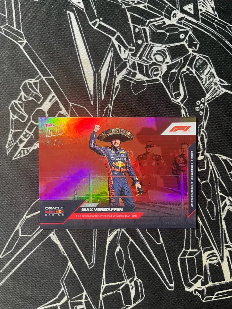 意外捡漏第二弹，维斯塔潘的now卡，还是带编！加上优惠券，以一个超级好价拿下！选择了竹蜻蜓回国，运费便宜不用稅，给力！