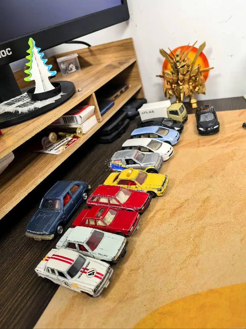 在这个海淘购物网站收到了很多绝版的小车，尤其是这辆日产骐达，是多美卡特注非市售版本。市面基本有价无市，或是天价。但在这里能以正常价格收到