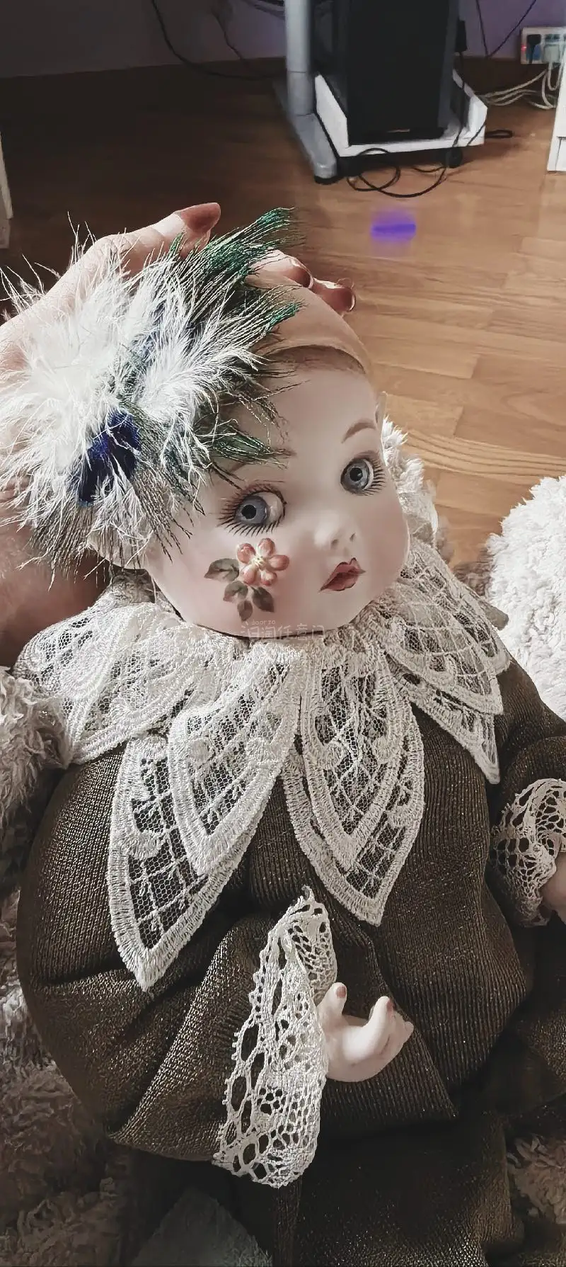 超可爱的陶瓷娃娃，包装到位，安全到家啦，一开始还很担心会不会损坏，特意拍了开箱视频，这款娃娃真的很美貌，淘到好东西真是让人惊喜
