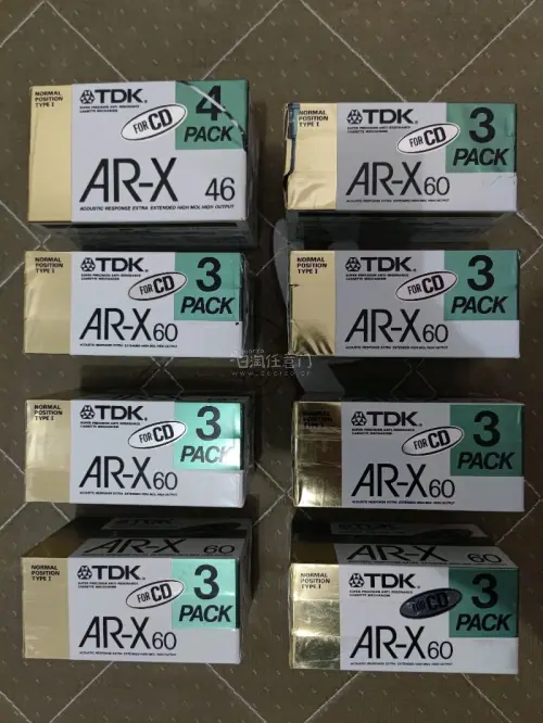 TDK AR-X磁带，一直都想买这款磁带这次终于拿下了，25盘，包装没有问题封贴也没有损坏，嘎嘎新TDK AR-X