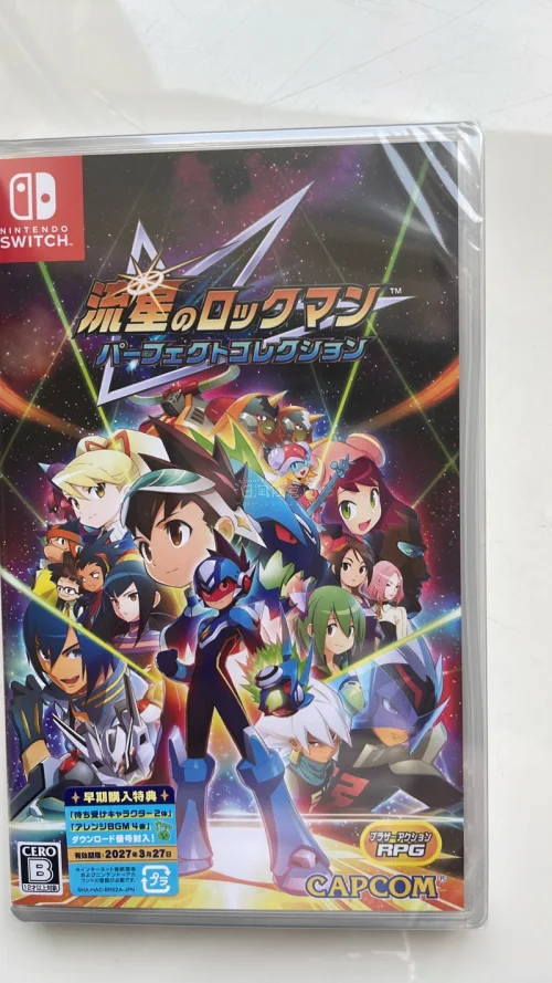 流星洛克人 完美合集 （流星のロックマン パーフェクトコレクション），是卡普空（CAPCOM）推出的经典重制作品，登陆Nintendo Switch平台 感谢挖煤姬代购