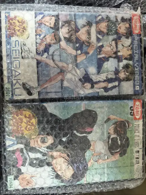 海淘入手的网球王子中古录像带太满意了！品相完好无破损，盘面与外壳保存极佳，和卖家描述完全一致。包装严实，长途运输没有磕碰磨损。经典怀旧画质拉满，满满青春回忆，画质播放流畅无卡顿。稀有中古藏品收藏价值拉满，海淘转运体验顺畅，性价比很高，网王迷收藏必入，非常满意！