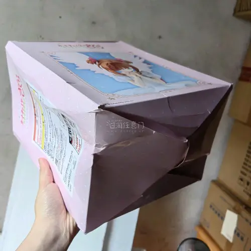 又要严重压盒，现在的物流是真的不顾我们的东西啊！唉:-(只能认了。没办法了。希望还有一个大盒子和一个小盒子别被压了。竹蜻蜓走点心吧。求求你了(╥﹏╥)依旧祝我挖到更多好价梦情！