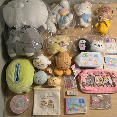 在挖煤姬淘到的毛绒公仔太惊喜了！成色新、价格比国内低很多，竹蜻蜓物流省心包清关，半个月就到手，强烈推荐！