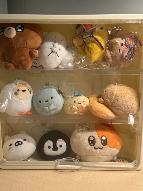 在挖煤姬淘到的毛绒公仔太惊喜了！成色新、价格比国内低很多，竹蜻蜓物流省心包清关，半个月就到手，强烈推荐！
