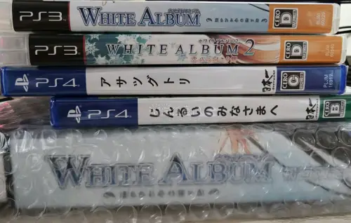 任意门春日好物｜日淘任意门入手 PS3《WHITE ALBUM》1&amp;2，春天也要补完经典胃痛神作