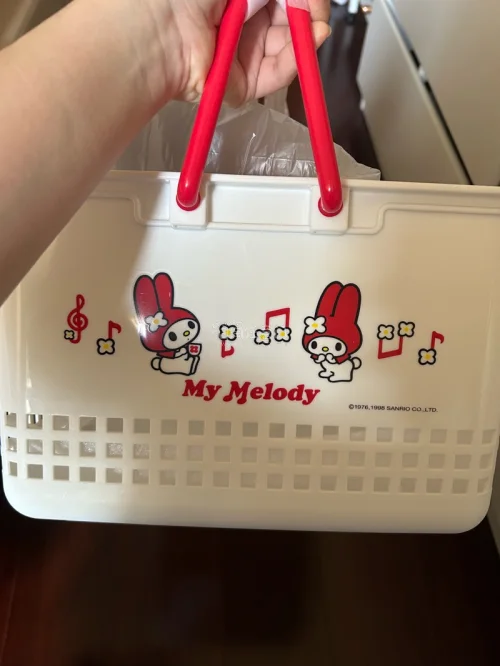 98年的美乐蒂塑料筐