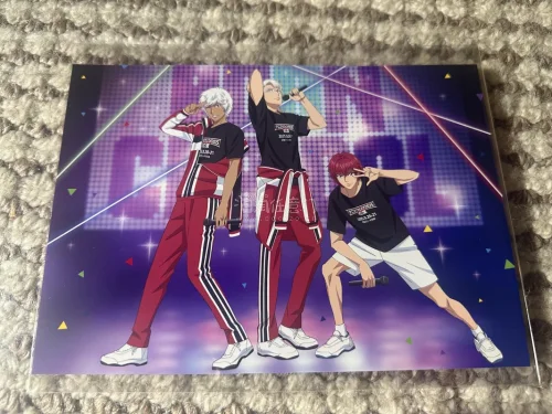 这套网球王子2025 DVD周边太值了。吧唧、卡片、文件夹、明信片一应俱全。柄图超好看，迹部幸村双倍美貌，又是沉醉于我推颜值的一天吖