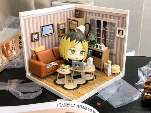 刷到挖煤姬上可以便宜购入制服排球少年的lookup！于是激情下单两个……从下单到昨天拿到手不到一个月时间！挖煤姬打包得很安全呀很多大泡泡纸，下次继续挖煤姬！