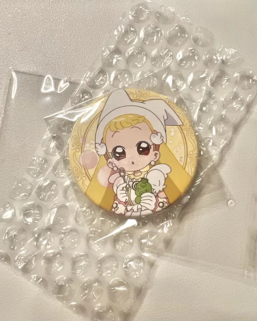 虽然价格也不是特别好价，但是收到确实会会让人感觉安心。自封袋之内还有自封袋 大自封袋装裹了气泡膜的装本体自封袋，真的是把吧唧当艺术品在经营 学到了