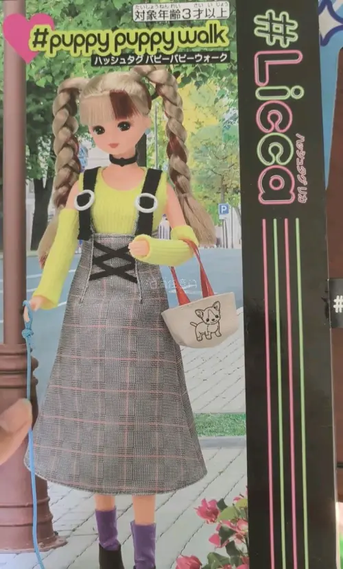 第一次买丽佳娃娃，这是一款在日本很受欢迎的娃娃，通过竞拍，用非常划算的价格买到了，虽然是二手的但是保存很好，很愉悦的一次购物