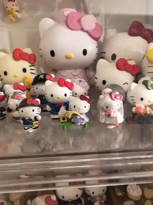 收了一堆超可爱的Hello Kitty中古手办和摆件，品相绝绝子！
打包超严实，到手完好无损，合箱省心、物流稳定，价格也很香。
三丽鸥爱好者狂喜，以后收可爱周边就锁死这里，无限回购✨