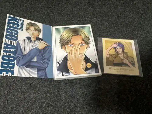 第一次切煤，买到了很多类型的谷子。迹部原画发声卡太帅啦，还有好价的全套拍立得卡片。纸飞机打包很好，价格也实惠。