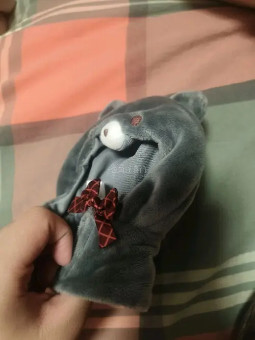 谁懂啊！在骏河屋淘到的这件灰色小熊着替也太可爱了吧！软fufu的手感超好，细节也做得很到位，给玩偶穿上直接解锁新造型。挖煤姬的物流和打包都很给力，全程没出任何问题，日淘体验满分，推荐给所有娃妈！