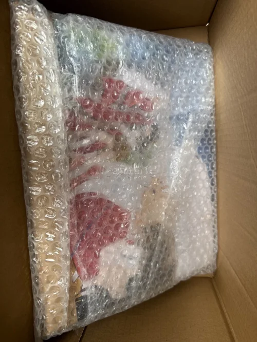 在挖煤姬切了很多单了，最近换成竹蜻蜓物流，合单速度稍微变慢，物流速度差不多很稳定的半个多月，包装的话反正泡沫塞得够够的，状态都还不错的。