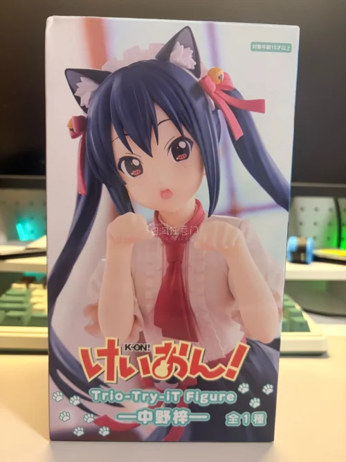 终于收到了心心念念的轻音少女furyu套装！平泽唯的手办实物比图片还好看，涂装细腻，姿势也超可爱，摆出来瞬间氛围感拉满。挖煤姬的物流和打包都很给力，整个购物过程省心又安心，太满意啦！