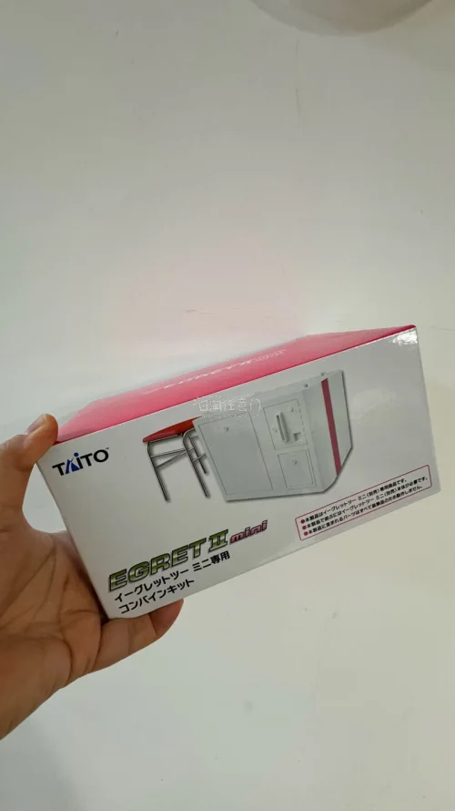 挖煤姬入手的TAITO白鹭2迷你专用底座套装，外箱仅边角微压，塑封完好全新。组装严丝合缝，还原街机氛围感，成色品相远超预期，海淘体验很满意。