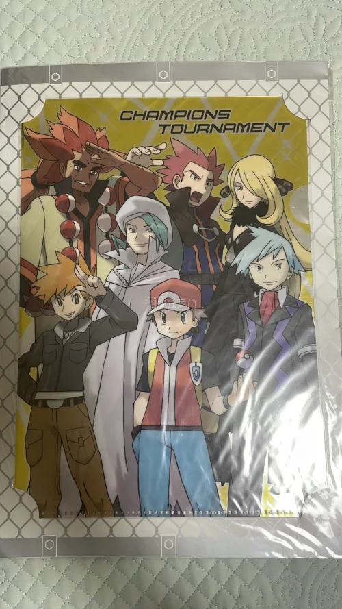 这是日本Pokémon Center（宝可梦中心）2012年推出的限定周边文件夹套装，对应《宝可梦 钻石/珍珠/白金》神奥地区主题，包含两款A4文件夹，感谢挖煤姬代购