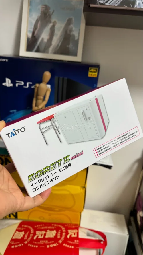 这是我第二次在挖煤姬入手TAITO EGRET II mini的专用台座套装，依旧全程省心靠谱。平台的打包加固一如既往地细致，国际运输全程稳妥，箱况完好无损，完全没有压痕或磕碰，收藏党狂喜！

这款台座是TAITO为EGRET II mini推出的官方配件，完美还原...