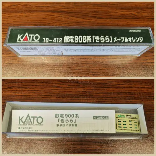 作为n比例铁道模型圈里的热门藏品，kato叡山电铁900系还原了京都山间运行的复古电车质感。整车模具精准复刻了原作圆润的车头轮廓与车身线条，车身上叡山电铁标志性的涂装还原细腻，标志性的蓝白配色层次清晰，就连车窗边框的细节都处理得干净利落。走行部采用kato成熟的驱动...