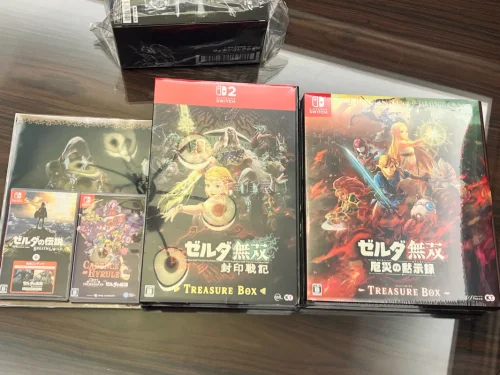 作为重度塞尔达粉丝，一直想收《塞尔达无双：灾厄启示录》日版豪华限定，国内平台全套全新 / 近全新溢价特别高，全套配齐动辄大几百，纠结好久决定试试挖煤姬蹲煤炉中古。
一、蹲货 &amp; 价格心得
在挖煤姬搜索栏直接搜日文原名「ゼルダ無双 厄災の黙示録 限定版」，平台...