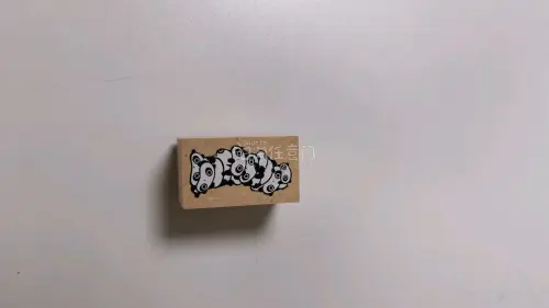 趴趴熊印章