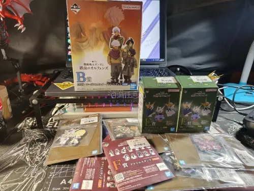 万代南梦宫出品的一番赏品质一如既往地出色！这次铁血主题的设计细节满满，抽奖过程超有乐趣，30尺寸的周边也相当实用，粉丝必入！