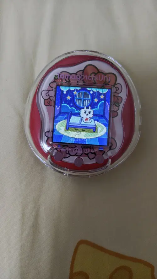 第一次用挖煤姬切煤，新人折扣力度很大，积分抵运费也很划算～买的是拓麻歌子uni的三丽鸥限定款，ems发货很快，已经开始爽玩啦