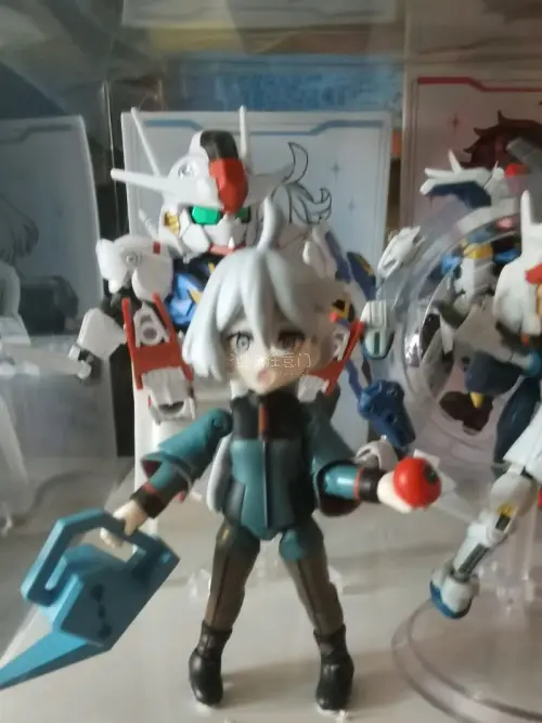 日拍的水星的魔女水枪射手两小只特典版，特典面雕很可爱，拼装也没什么压力，挖煤姬的物流也很快，到货包装无损安全下车。好评