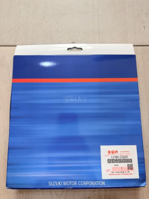 挖煤姬购买铃木DL650空气滤芯，零件编号：13780-27G10，正品保证，日本原装进口，品质一流。包裹包装严实无破损，包装空滤的塑料袋无破损发霉等情况，非常愉快的一次购物体验。