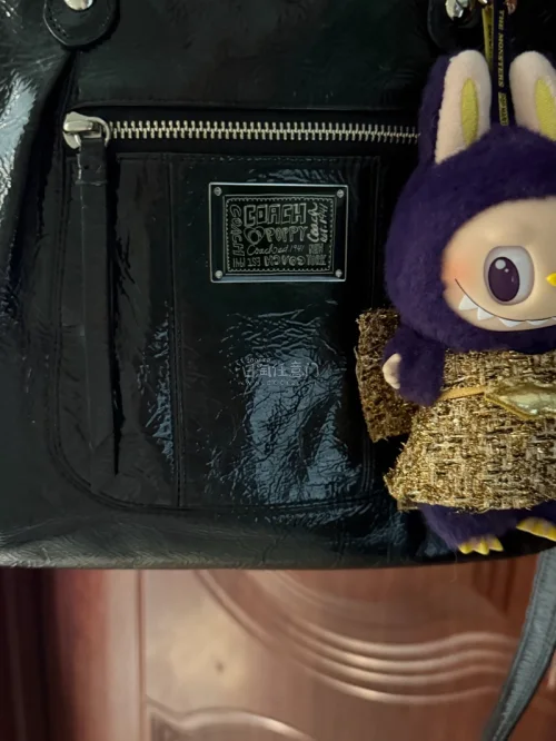 这次刷软件的时候突然发现 poppy 联名的 coach 中古包，成色特别新，价格也很合适，收到手果然是美品来的！太爱了٩(๑^o^๑)۶