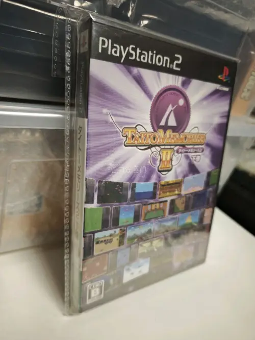 在煤炉购入PS2《Taito Memories 2 下卷》。本作是 TAITO 于 2007 年 3 月在 PS2 平台推出的经典街机合集，也是该系列四部曲的收官之作，仅在日本地区发行，CERO B 级适龄评级。本作单碟收录 25 款 1984 至 1997 年间 ...