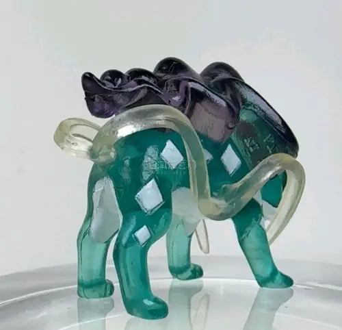这次又淘了很多宝可梦mc，最满意的就是透明水君mc，非常透亮，润的很，真的超级帅，这只能淘到这么好成色的真不容易，感谢任意门平台