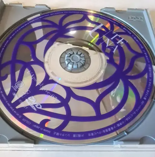 买的DVD收到后，比预想中品相还要好。买的时候卖家图片显示没有侧封，所以完全没有想到原来卖家把侧封好好放在盘内，根据发售年代来看，整体品相都很新，除了塑料外壳有点裂痕，其他都保存完好。