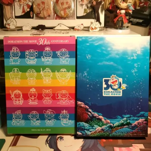 海淘的快乐谁懂啊！心心念念的哆啦A梦DVD初回生产限定终于到手了！从任意门下单到收货全程超丝滑，东西和预想的一样，包裹得严严实实，八角尖尖。果然自己在家躺着就能买到全世界的宝贝是真的！